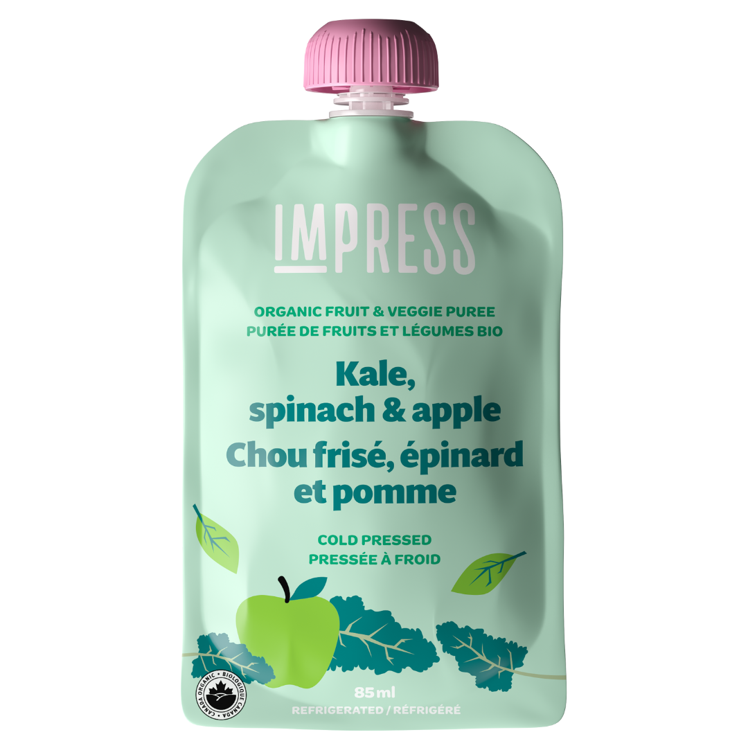 Kale, spinach, and apple